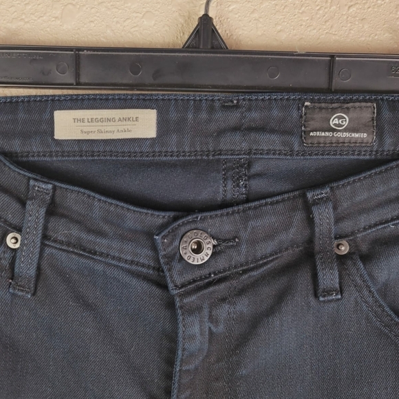 AG Adriano Goldschmied Low Rise Classic South Gate Denim Jeans Blue Size 31R - Picture 4 of 6